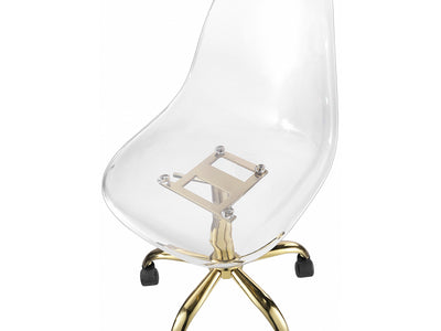 Clarion 19.5" Wide Metal Base Office Chair