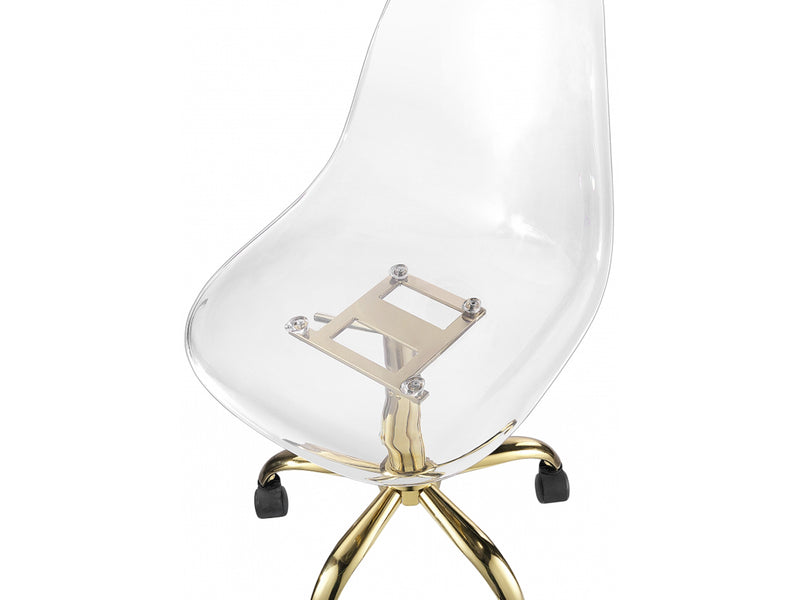 Clarion 19.5" Wide Metal Base Office Chair