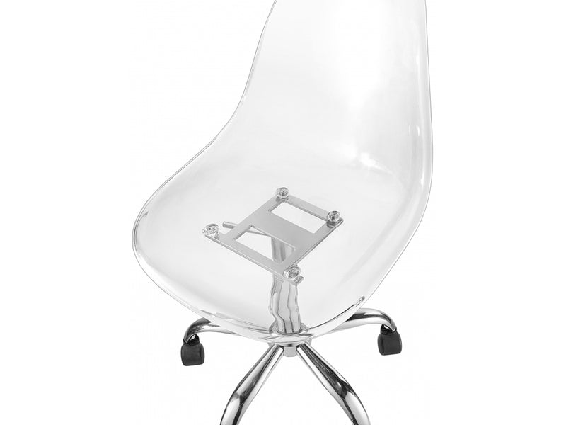 Clarion 19.5" Wide Metal Base Office Chair