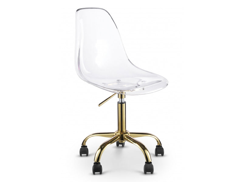 Clarion 19.5" Wide Metal Base Office Chair