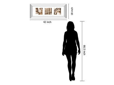 Classy 1471 42" Wide Mirror Frame Wall Art
