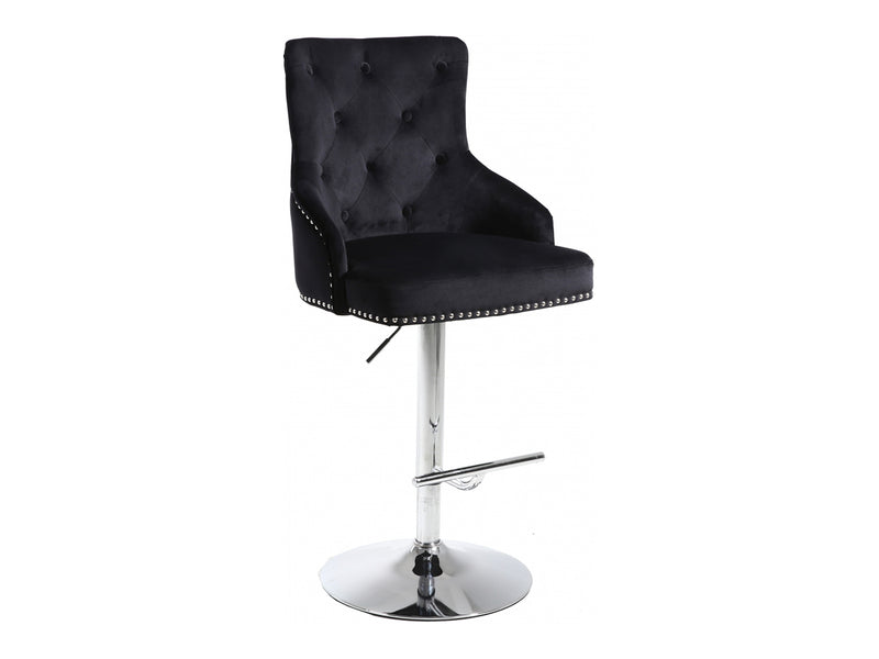 Claude Velvet Bar Stool (Set of 2)