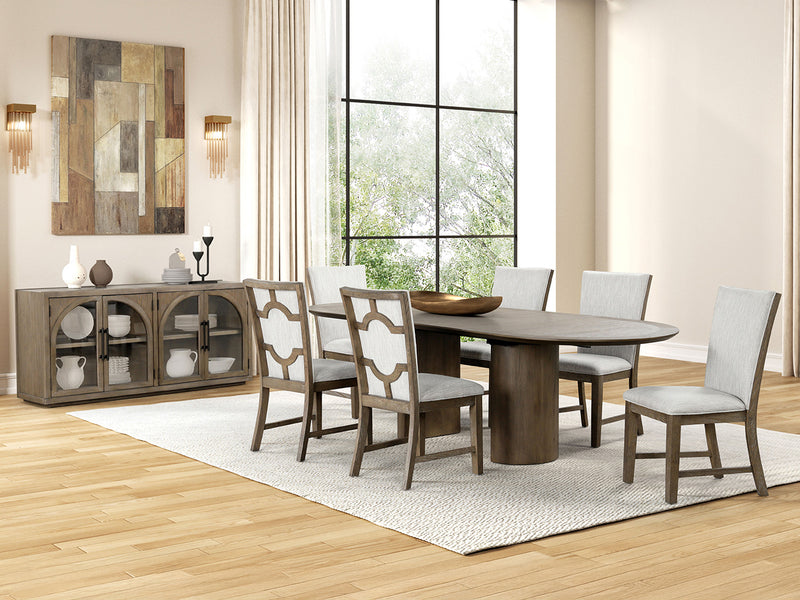 Clements 70" Wide 4 Door Buffet