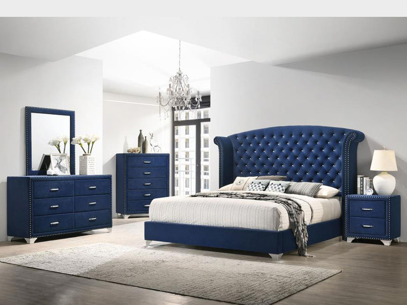 Melody Tufted Platform Bed