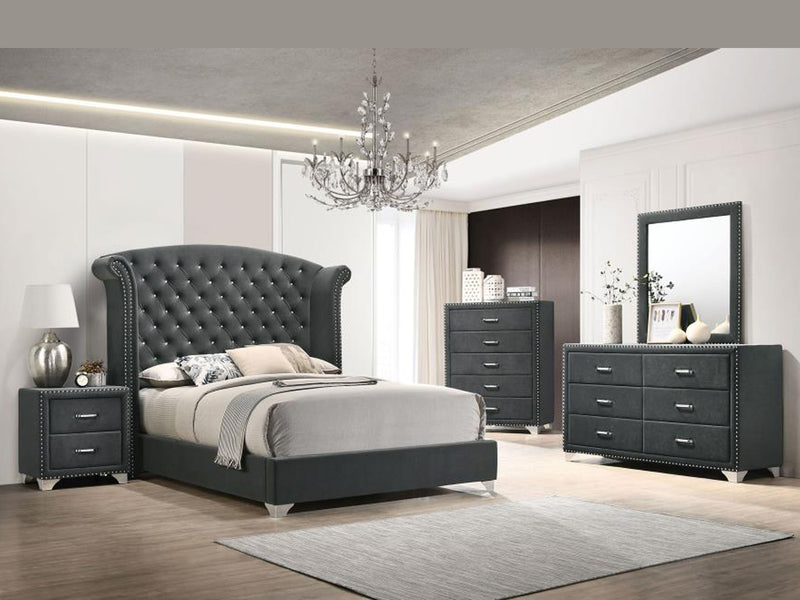Melody Tufted Platform Bed