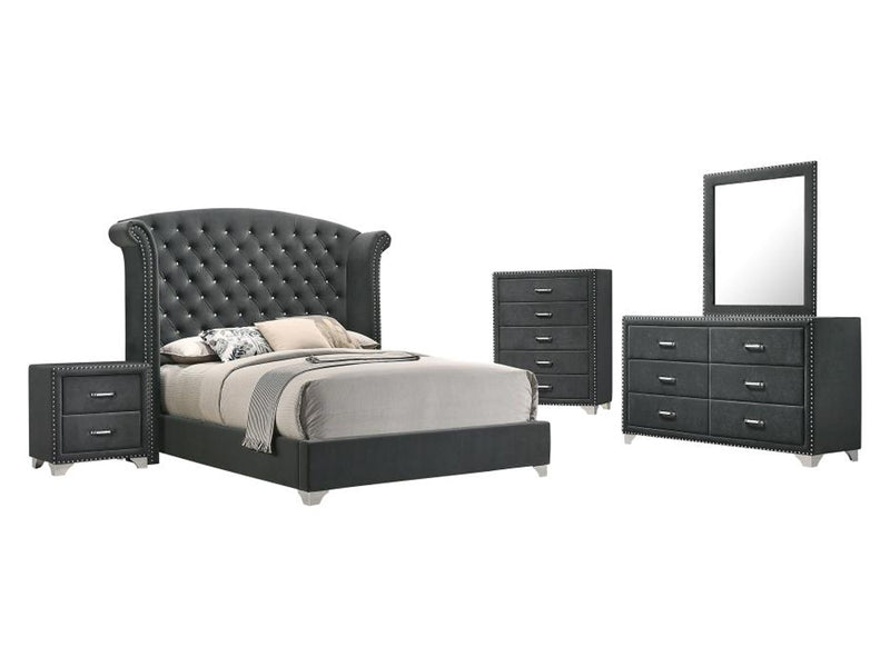 Melody Tufted Platform Bed