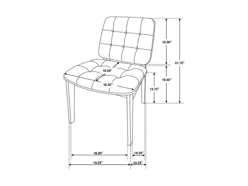 Redbridge 4-6 Person Dining Room Set
