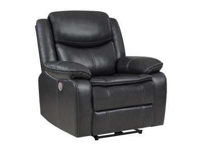 Sycamore 38" Wide Leather Recliner Armchair