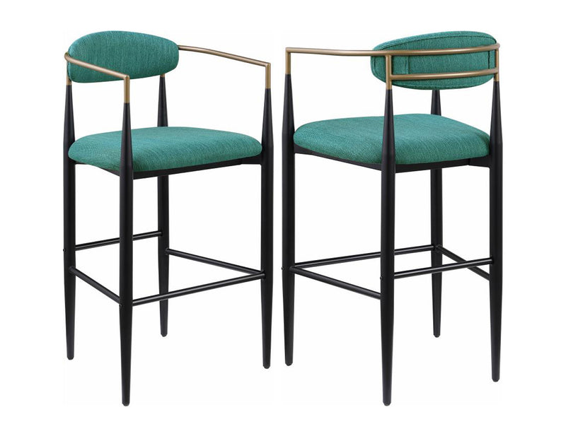 Tina Coa 22.5" Wide Bar Stool (Set of 2)
