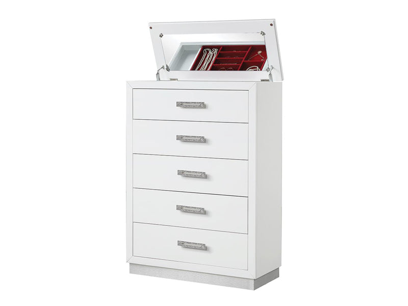 Coco 38" Wide 5 Drawer Chest