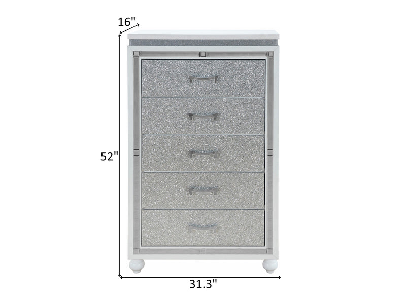 Collete 31.3" Wide 5 Drawer Chest