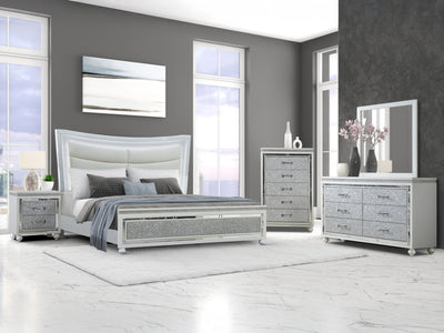 Collete 25.7" Tall 2 Drawer Nightstand