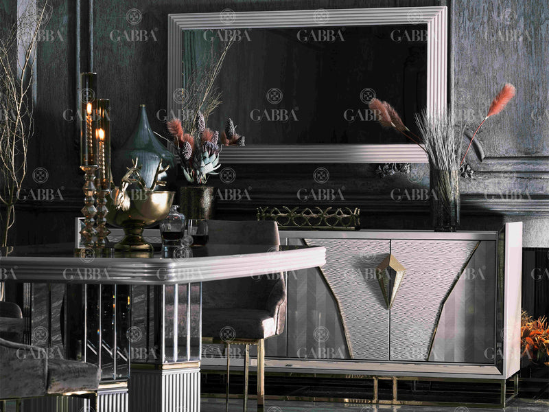 Lugano Como 6 Person Dining Room Set