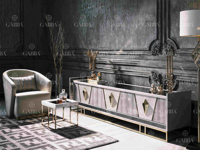 Lugano Como 94.5" Wide TV Stand