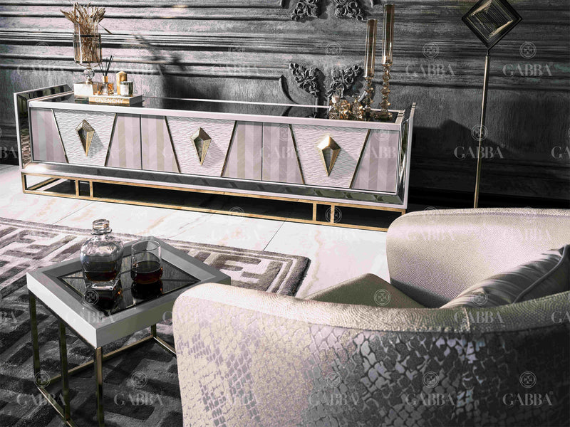 Lugano Como 94.5" Wide TV Stand