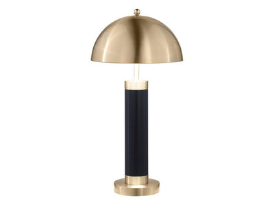 Conroe 28" Tall Dome Shade Pillar Table Lamp (Set of 2)