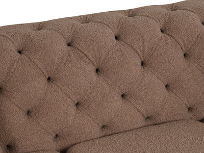 Contempo 84.3" Wide Tufted Sofa