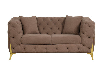 Contempo 67.3" Wide Tufted Loveseat