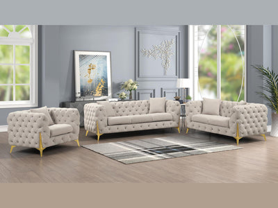 Contempo 45" Wide Tufted Armchair