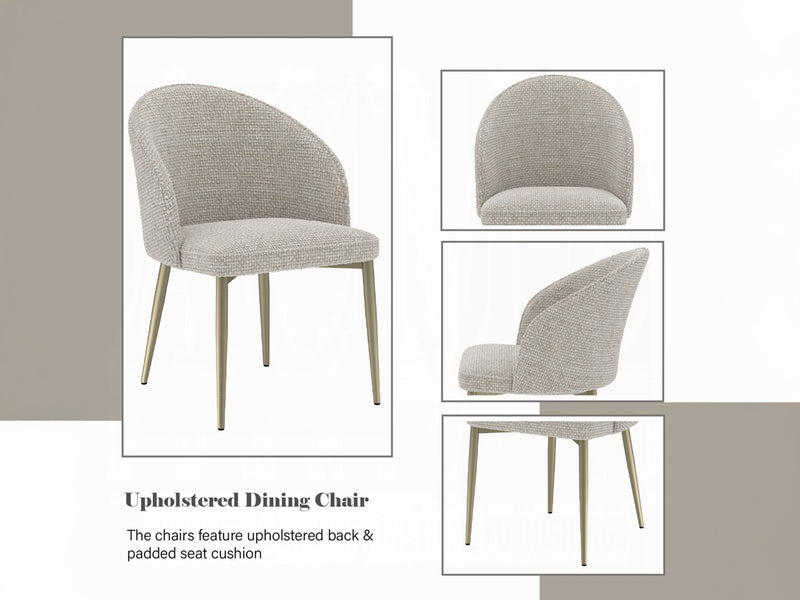 Cora 21" Wide Dining Chair (Set of 2)