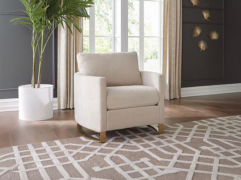 Corliss 38.5" Wide Curved Armchair