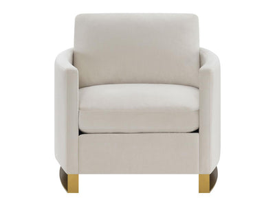 Corliss 38.5" Wide Curved Armchair