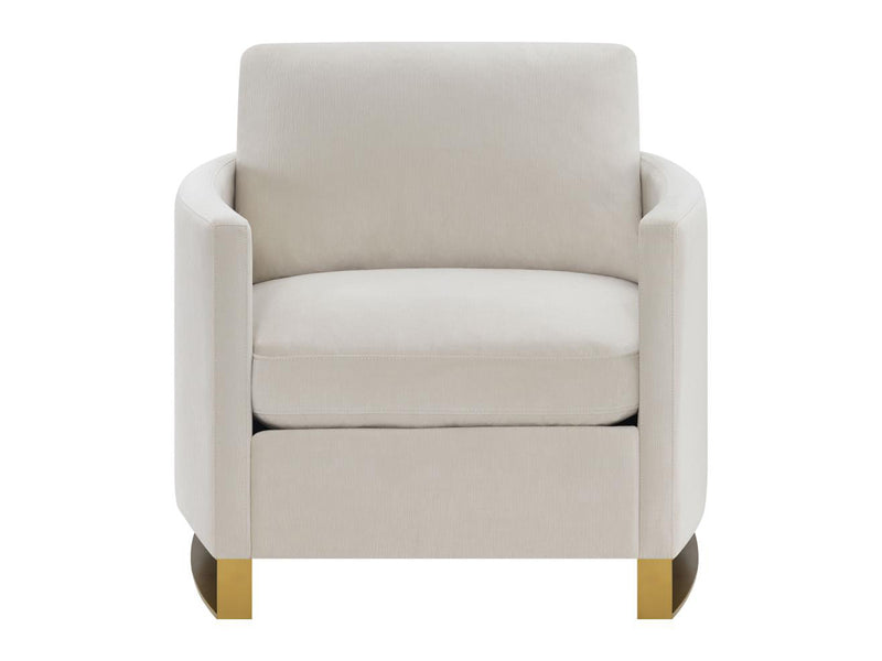 Corliss 38.5" Wide Curved Armchair