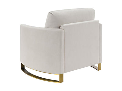 Corliss 38.5" Wide Curved Armchair