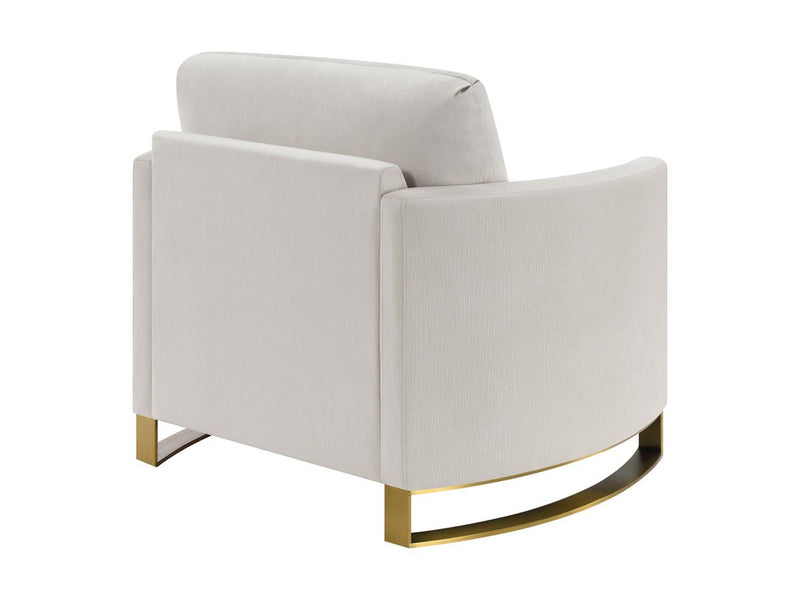 Corliss 38.5" Wide Curved Armchair