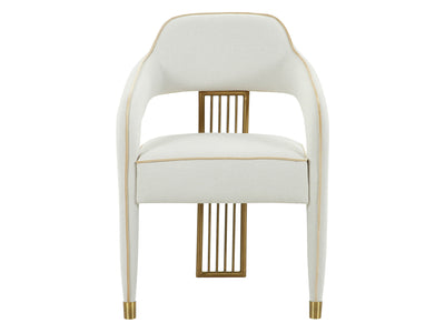 Corralis DC - Iris DT 4 Person Linen Fabric Dining Room Set