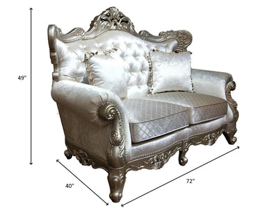 Emily 72" Wide Traditional Loveseat