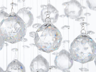Crystal Fine 73" Tall Chandelier