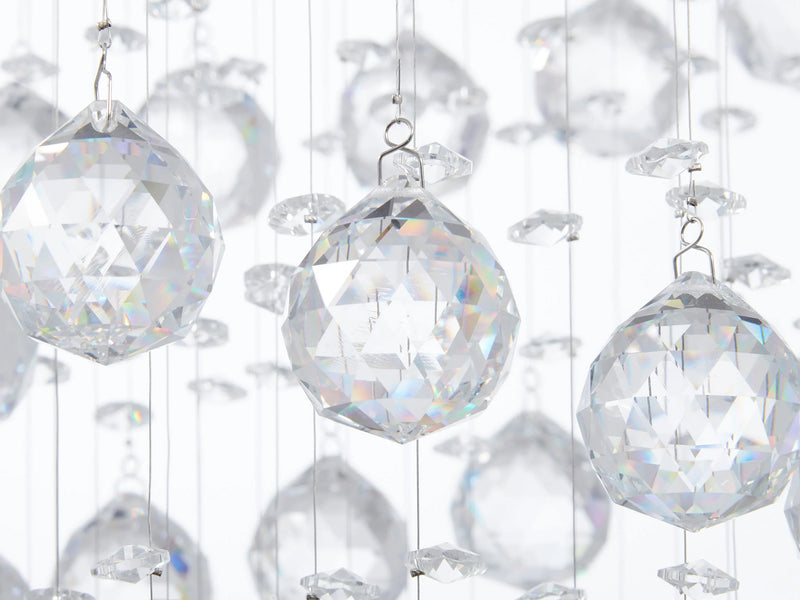 Crystal Fine 73" Tall Chandelier