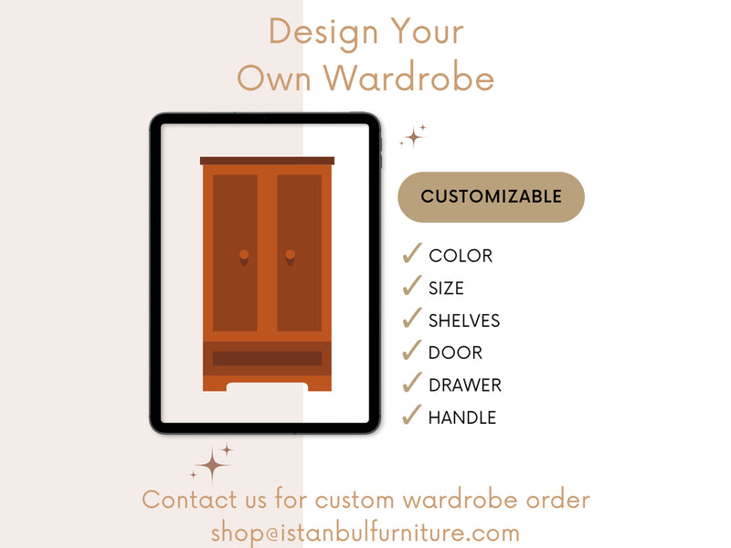 Central MCL-2 Customizable Wardrobe