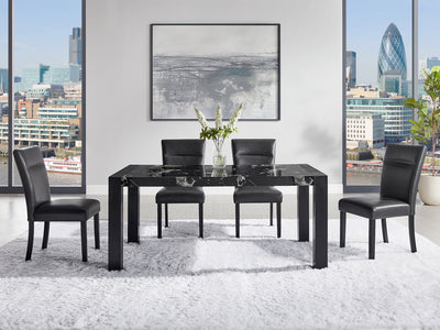 D4088 68" Wide 6 Person Dining Table