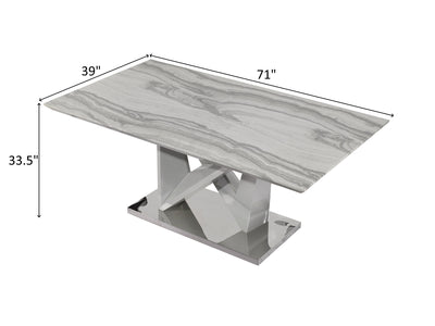 Glo D844 DT - D1119 DC 6 Person Dining Room Set