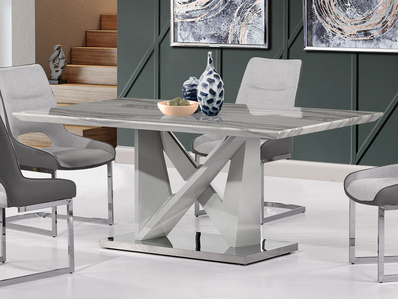 Glo D844 71" Wide Dining Table