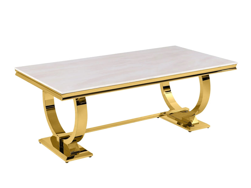 DT416 Marble Top Dining Table
