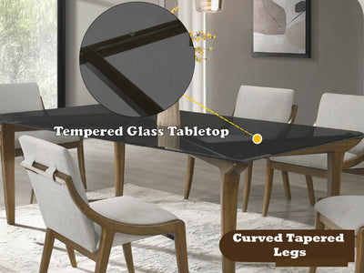 Danzel 6 Person Dining Room Set