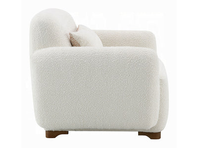 Darius 43" Wide Boucle Fabric Armchair