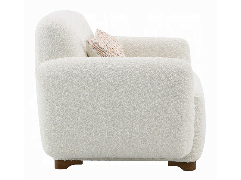 Darius 43" Wide Boucle Fabric Armchair