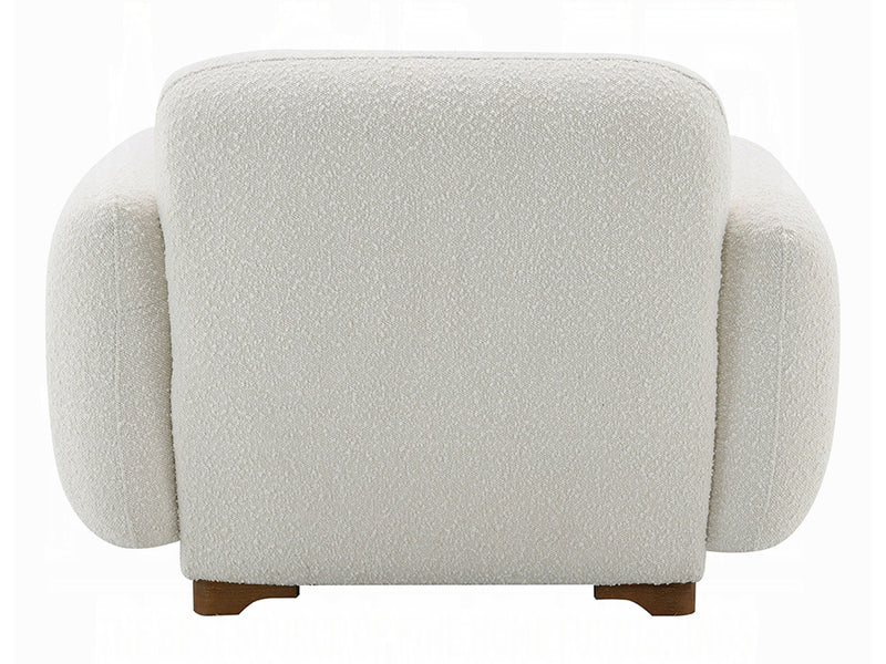 Darius 43" Wide Boucle Fabric Armchair