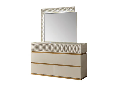 Delfano 64" Wide Dresser With Mirror