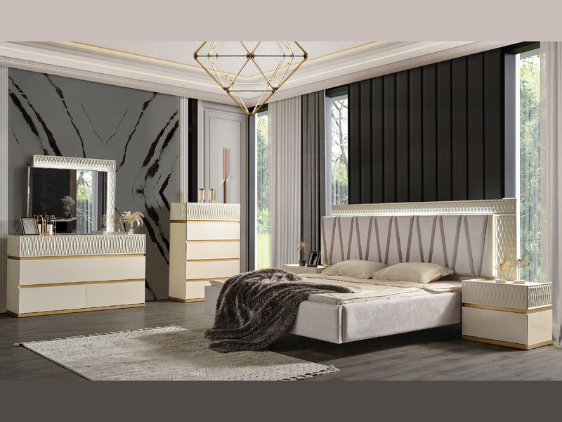 Delfano Platform Bed (Clearance)