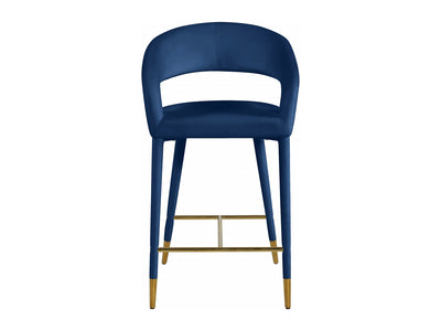 Destiny Velvet Bar Stool (Set of 2)