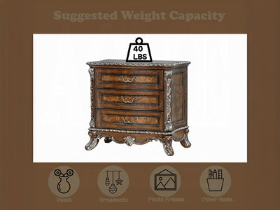 Devany 30.2" Tall 3 Drawer Nightstand