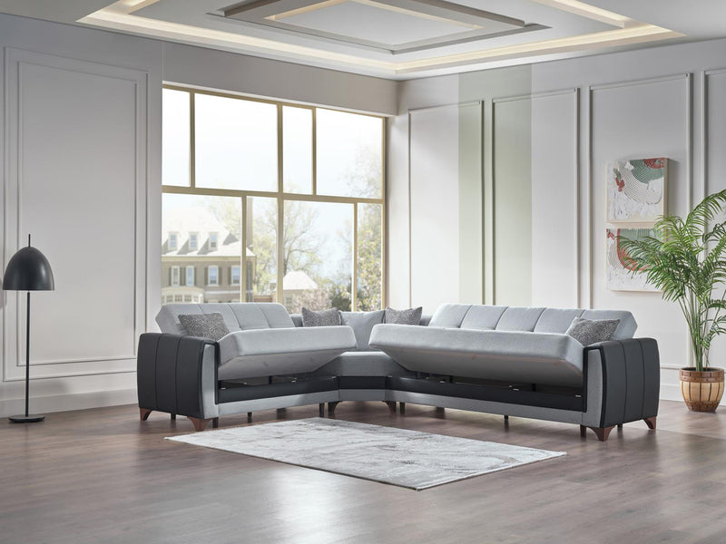 Dublin 129.1" Wide Convertible Sectional