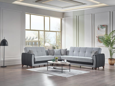 Dublin 129.1" Wide Convertible Sectional