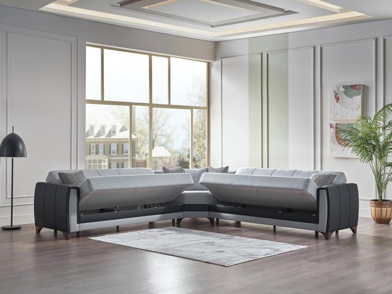 Dublin 129.1" Wide Convertible Sectional