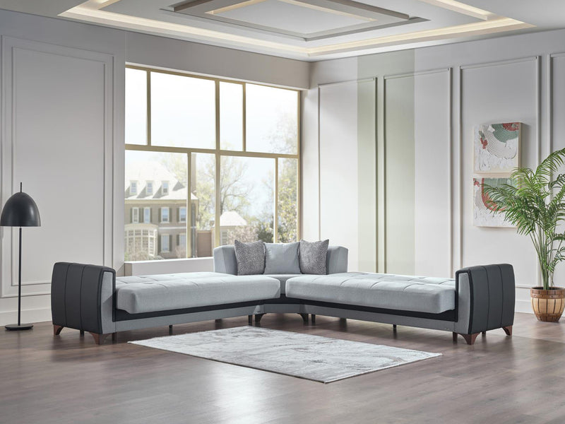 Dublin 129.1" Wide Convertible Sectional